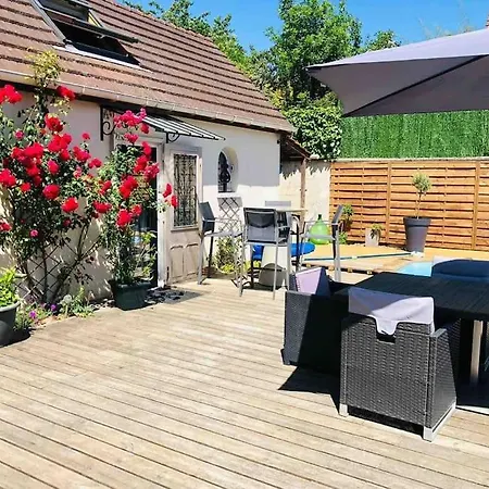 Guest House Proche Disneyland Paris Piscine Ouverte En Saison Estivale Dampmart Exterior foto